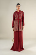 2 Pc Embellished Grainy Georgette Suit