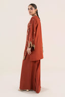2 Pc Embroidered Georgette Suit