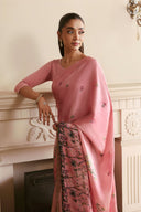 Printed Charmeuse Silk Saree