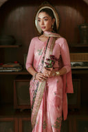 Printed Charmeuse Silk Saree