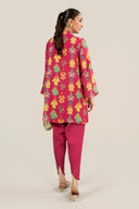 2 Pc Embellished Crepe Suit