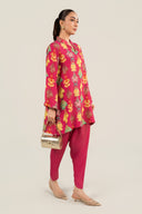 2 Pc Embellished Crepe Suit