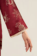2 Pc Embellished Raw Silk Suit