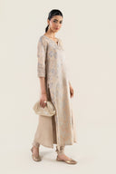 2 Pc Embellished Bamberg Raw Silk Suit