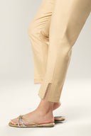 Dyed Raw Silk Trouser