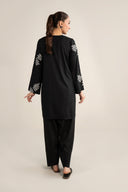 Embroidered Arabic Lawn Shirt