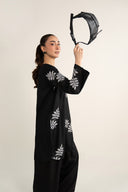 Embroidered Arabic Lawn Shirt