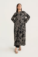 Embellished Arabic Lawn Shirt