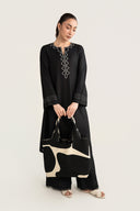 Embroidered Arabic Lawn Shirt