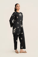 2 Pc Printed Cambric Suit