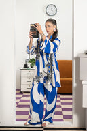 2 Pc Embroidered Arabic Lawn Suit