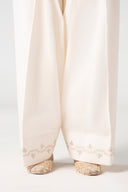 Embroidered Cambric Shalwar