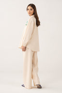 2 Pc Dyed Arabic Lawn Suit