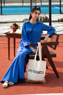 2 Pc Dyed European Linen Suit