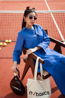 2 Pc Dyed European Linen Suit