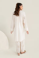 2 Pc Block Printed Arabic Lawn Suit