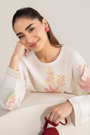 2 Pc Block Printed Arabic Lawn Suit