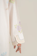 2 Pc Block Printed Arabic Lawn Suit
