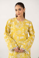 2 Pc Embroidered Lawn Suit