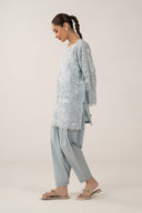 2 Pc Embroidered Lawn Suit
