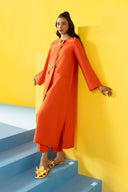 2 Pc Dyed Arabic Lawn Suit