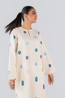 2 Pc Embroidered Crosshatch Lawn Suit