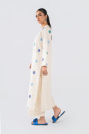2 Pc Embroidered Crosshatch Lawn Suit