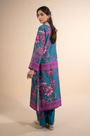 Embroidered Slub Khaddar Shirt