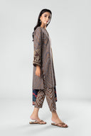 3 Pc Printed Khaddar Suit