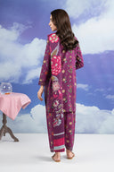 3 Pc Embroidered Khaddar Suit