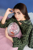 3 Pc Printed Khaddar Suit