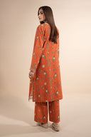 2 Pc Printed Slub Khaddar Suit