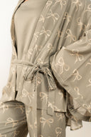2 Pc Printed Twill Suit