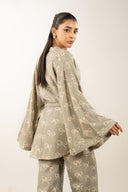 2 Pc Printed Twill Suit