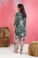 2 Pc Printed Dobby Viscose Suit