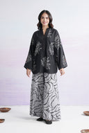 2 Pc Embroidered Slub Khaddar Suit