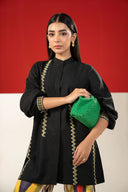 2 Pc Embroidered Karandi Suit