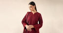 3 Pc Embroidered Dobby Cotton Suit
