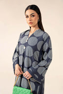 2 Pc Printed Twill Suit