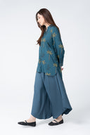 2 Pc Printed Twill Suit