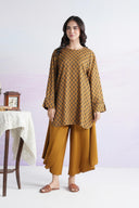 2 Pc Printed Twill Suit