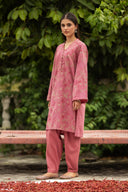 Embroidered Cotton Dobby Shirt