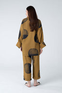 2 Pc Printed Twill Suit