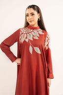 Printed Herringbone Tunic