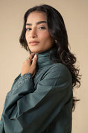 3 Pc Embroidered Crosshatch Suit