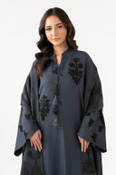 2 Pc Embroidered Herringbone Suit