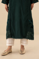 2 Pc Embroidered Herringbone Suit