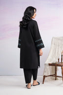 2 Pc Embroidered Dobby Cotton Suit