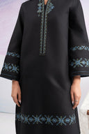 2 Pc Embroidered Dobby Cotton Suit