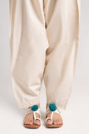 Embroidered Cambric Shalwar